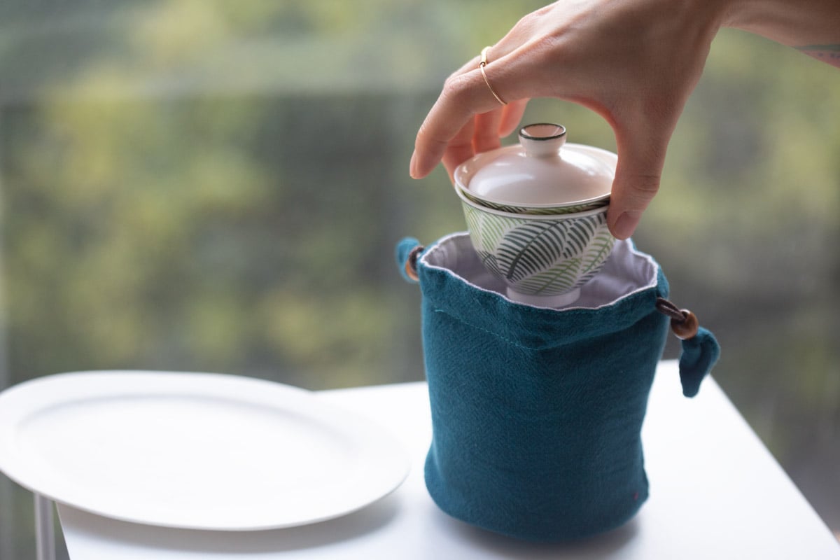 only ferns gaiwan teacup set 5 | BITTERLEAF TEAS