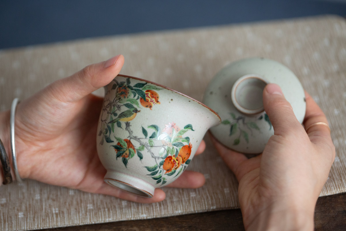 printemps pomegranate gaiwan 4 25 5 | BITTERLEAF TEAS