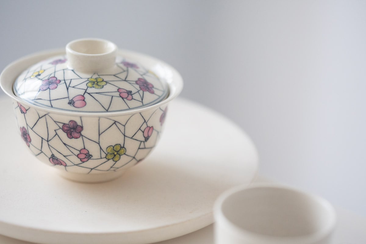 spring plum gaiwan 4 | BITTERLEAF TEAS