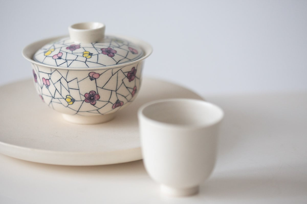 spring plum gaiwan 7 | BITTERLEAF TEAS