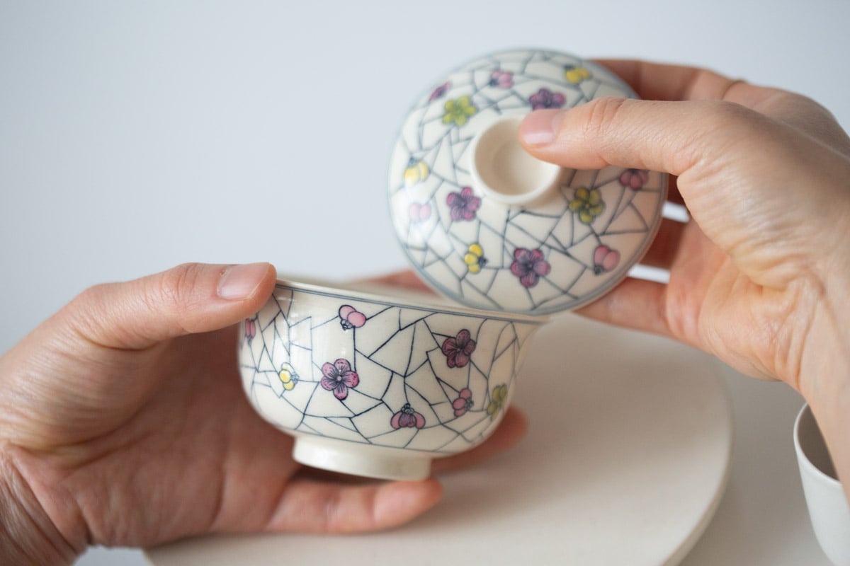 spring plum gaiwan 8 | BITTERLEAF TEAS