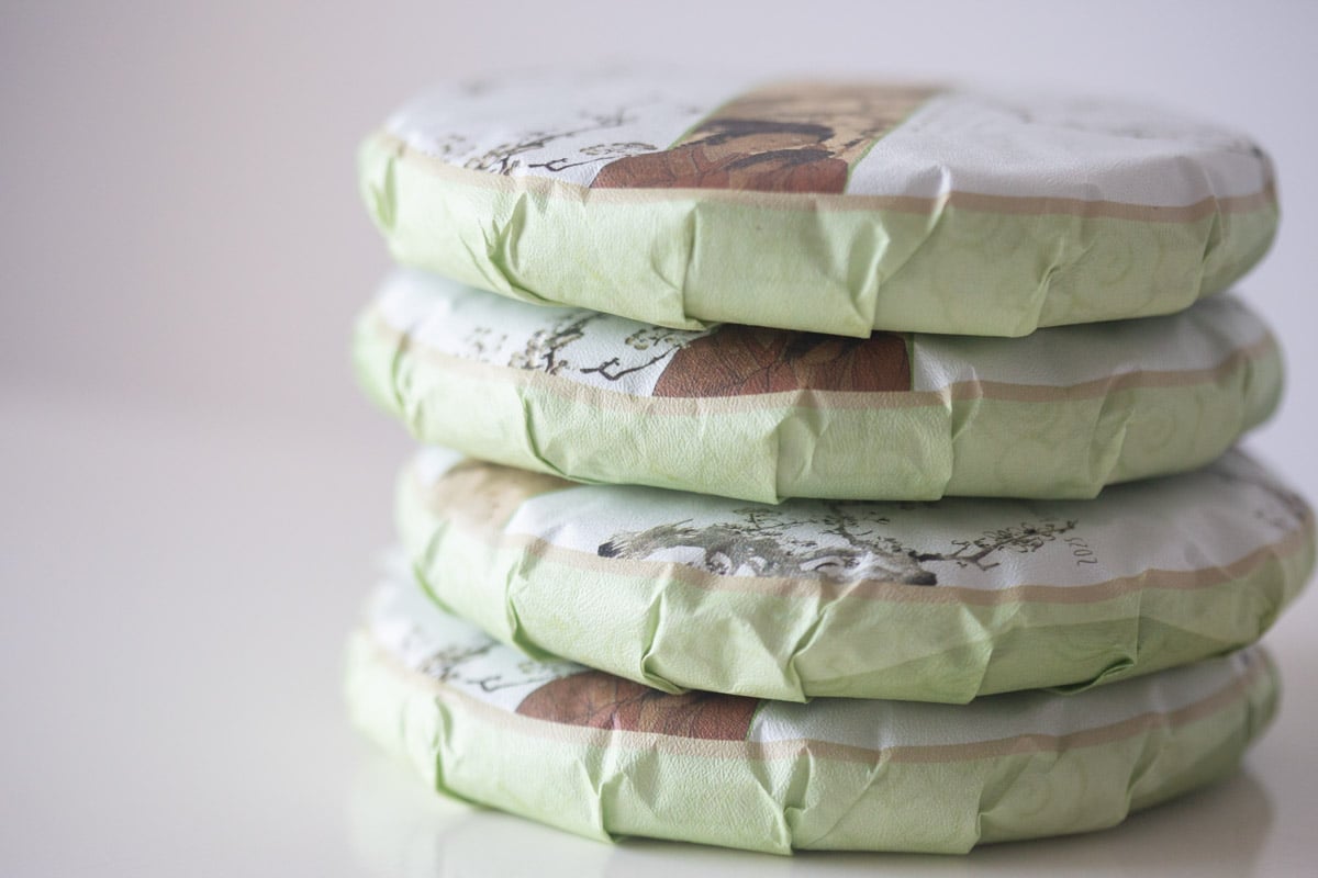 plum beauty 2025 spring mengsong organic raw puer tea 4 | BITTERLEAF TEAS