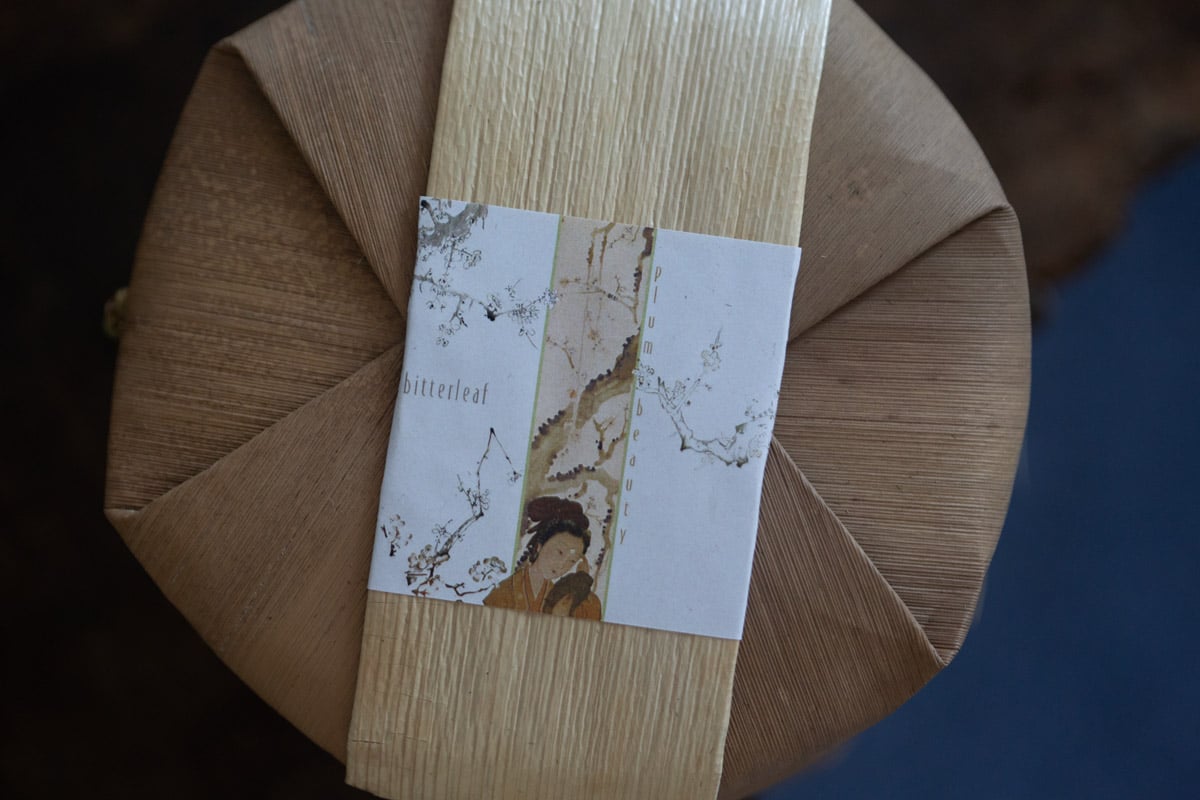 plum beauty 2025 spring mengsong organic raw puer tea 7 | BITTERLEAF TEAS