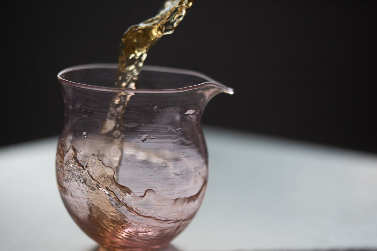 be water glass gongdaobei blush 1 | BITTERLEAF TEAS