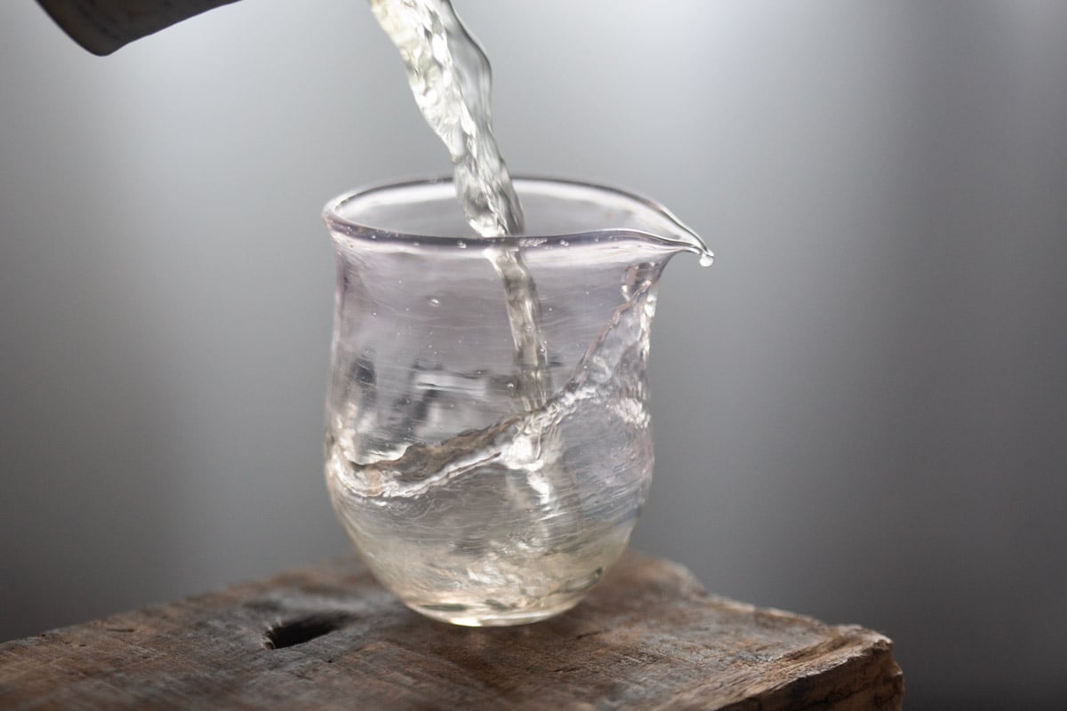 be water glass gongdaobei blush 12 | BITTERLEAF TEAS