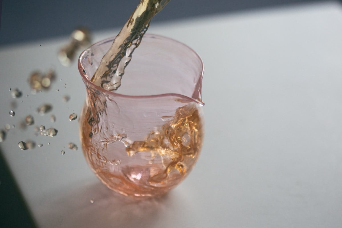 be water glass gongdaobei blush 2 | BITTERLEAF TEAS