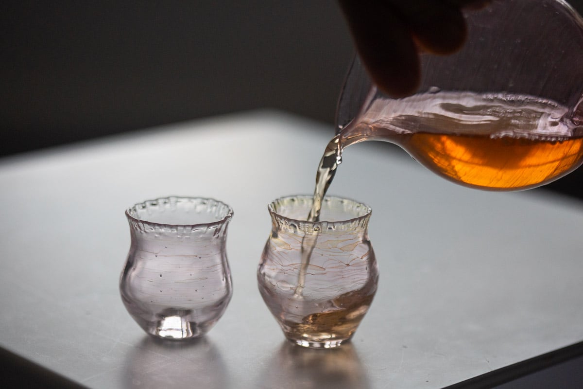 be water glass gongdaobei blush 5 | BITTERLEAF TEAS