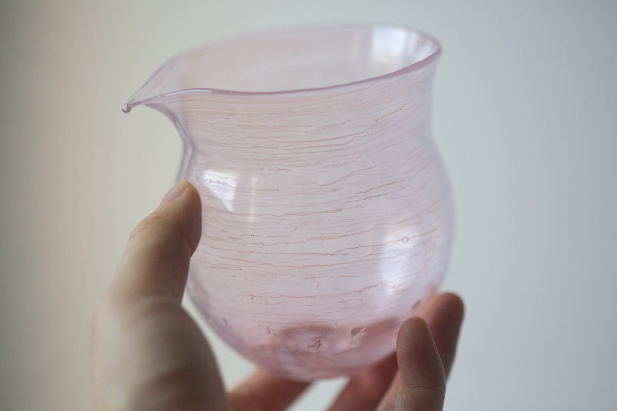 be water glass gongdaobei blush 7 | BITTERLEAF TEAS