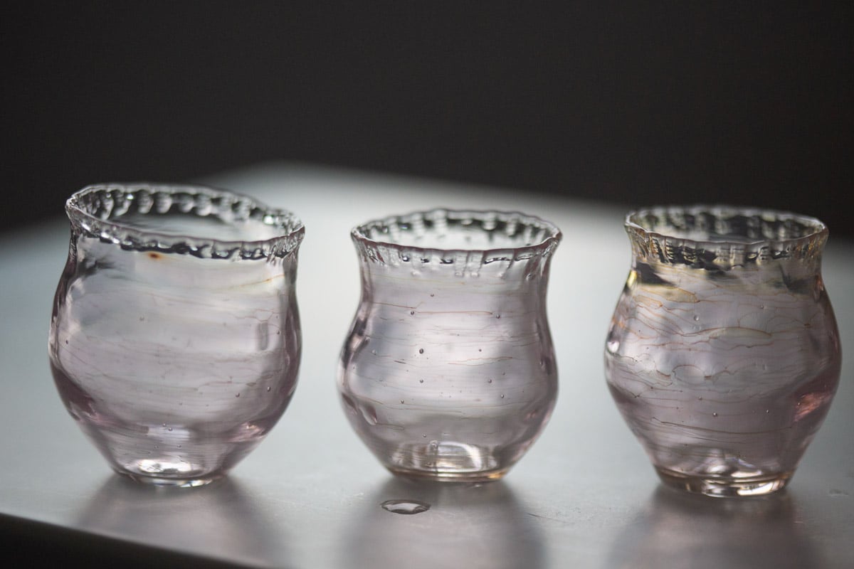 be water glass teacup blush 6 | BITTERLEAF TEAS