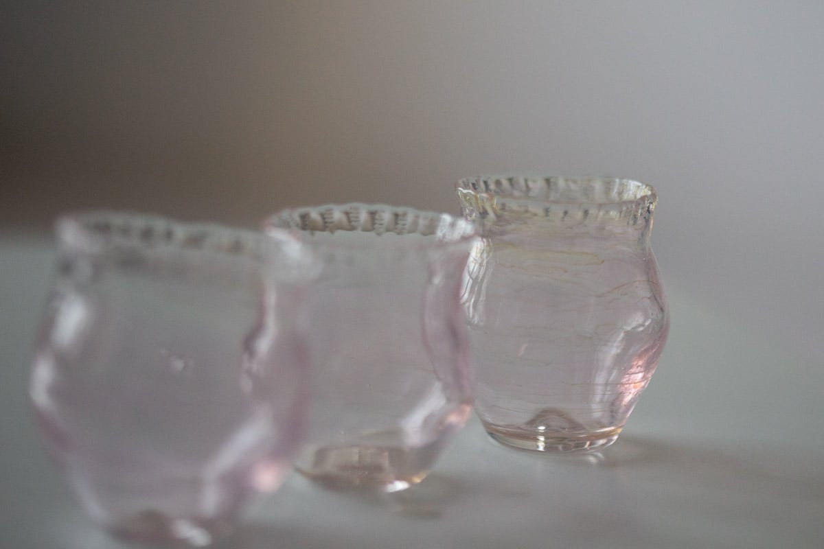 be water glass teacup blush 8 | BITTERLEAF TEAS