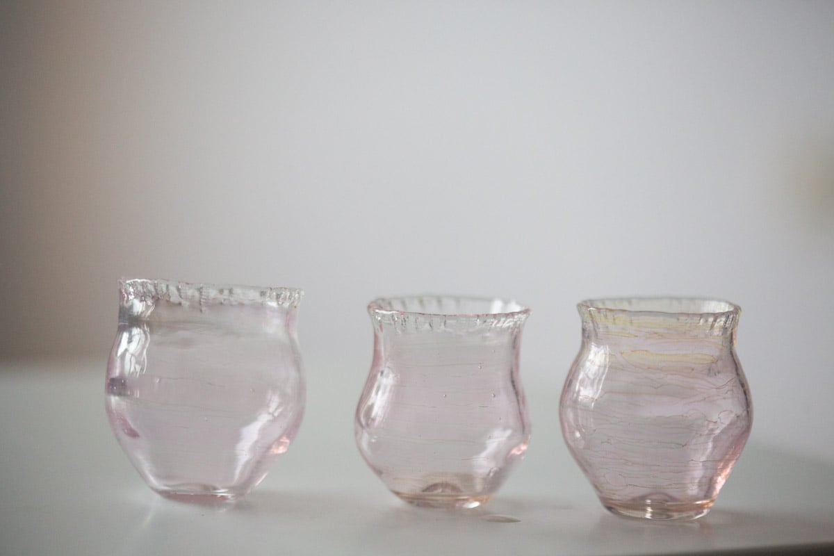 be water glass teacup blush 9 | BITTERLEAF TEAS