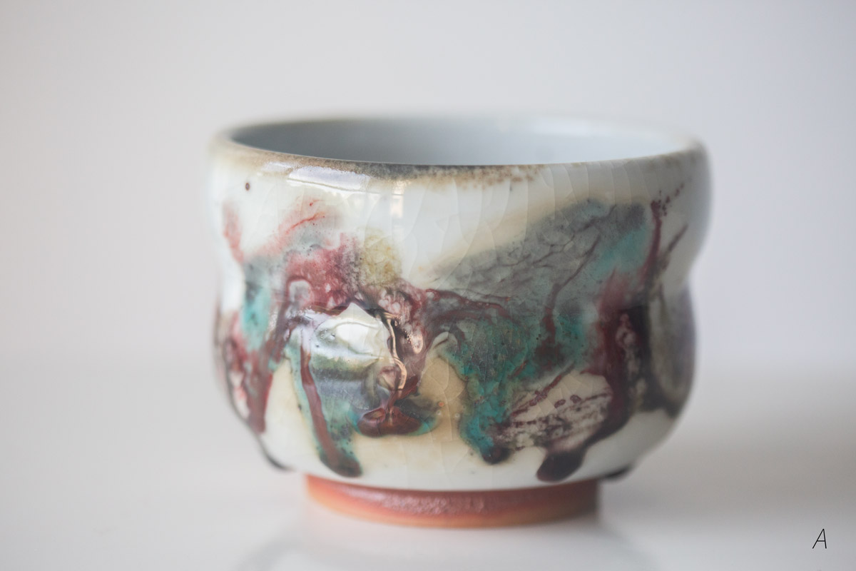 element shino glaze matcha tea bowl 8 25 20 | BITTERLEAF TEAS element shino glaze matcha tea bowl 8 25 20 | BITTERLEAF TEAS