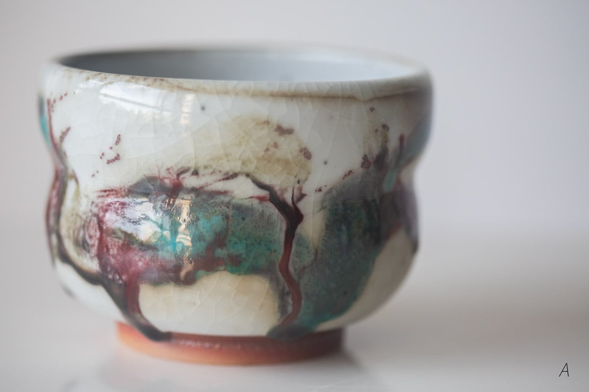 element shino glaze matcha tea bowl 8 25 21 | BITTERLEAF TEAS element shino glaze matcha tea bowl 8 25 21 | BITTERLEAF TEAS