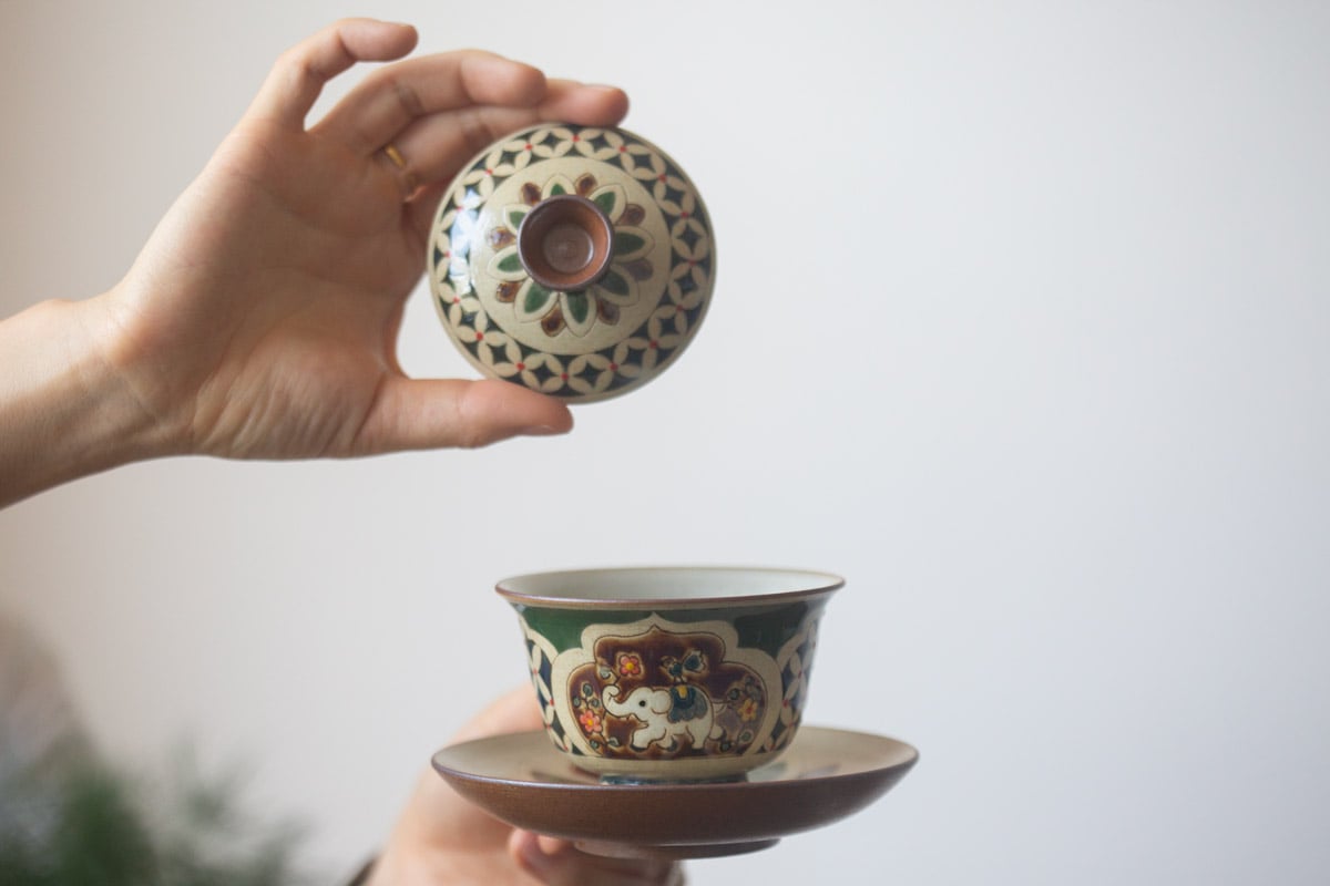 friends of the forest sancai gaiwan 6 25 11 | BITTERLEAF TEAS