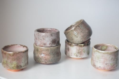 Sakura Shino Glaze Teacup