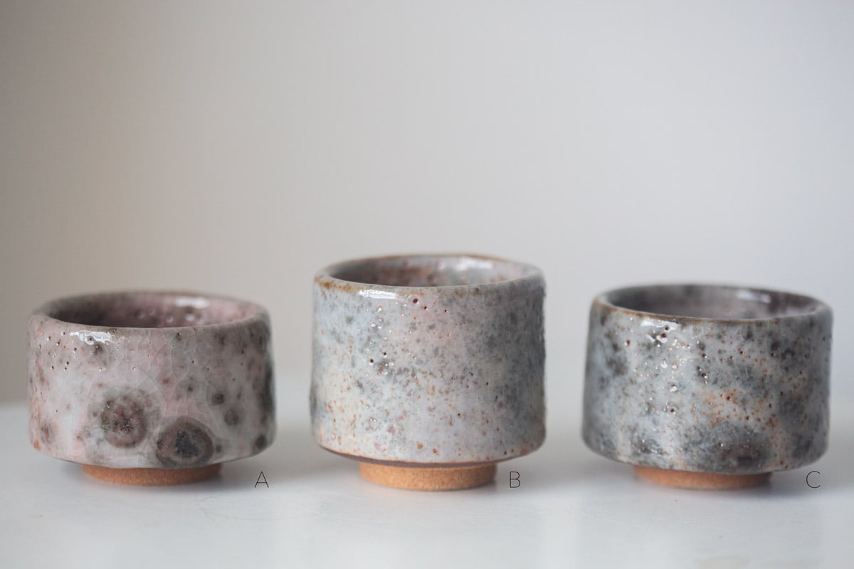 Sakura Shino Glaze Teacup | BITTERLEAF TEAS