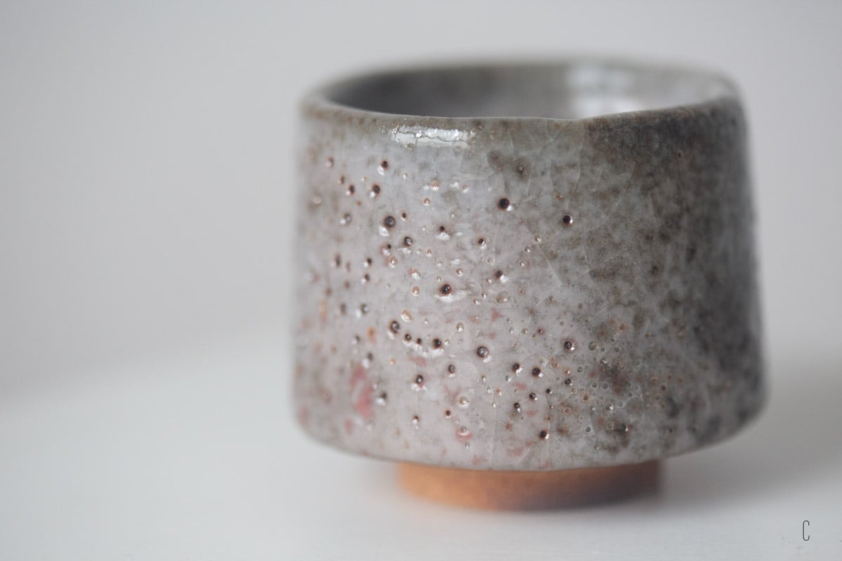 sakura shino glazed teacup 9 25 16 | BITTERLEAF TEAS sakura shino glazed teacup 9 25 16 | BITTERLEAF TEAS