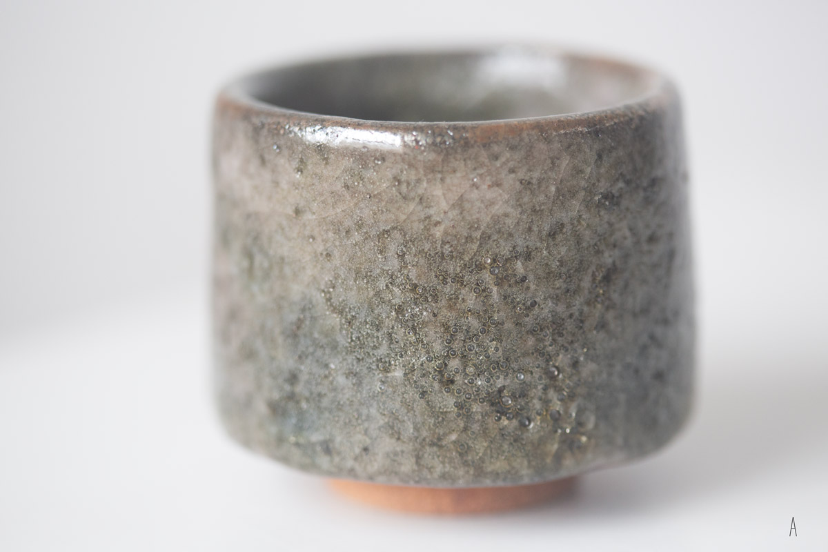 sakura shino glazed teacup 9 25 4 | BITTERLEAF TEAS