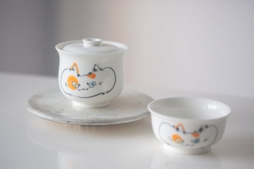 Mischief Buddies Gaiwan & Teacup Set III