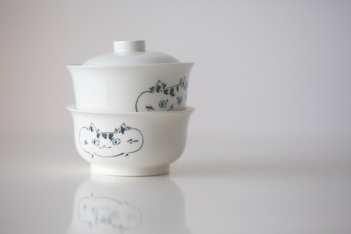 mischief buddies gaiwan teacup set iv 5 | BITTERLEAF TEAS