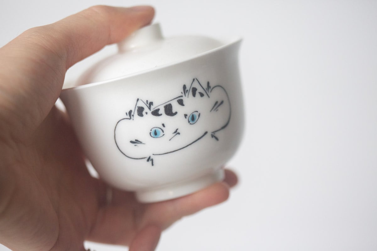 mischief buddies gaiwan teacup set iv 6 | BITTERLEAF TEAS