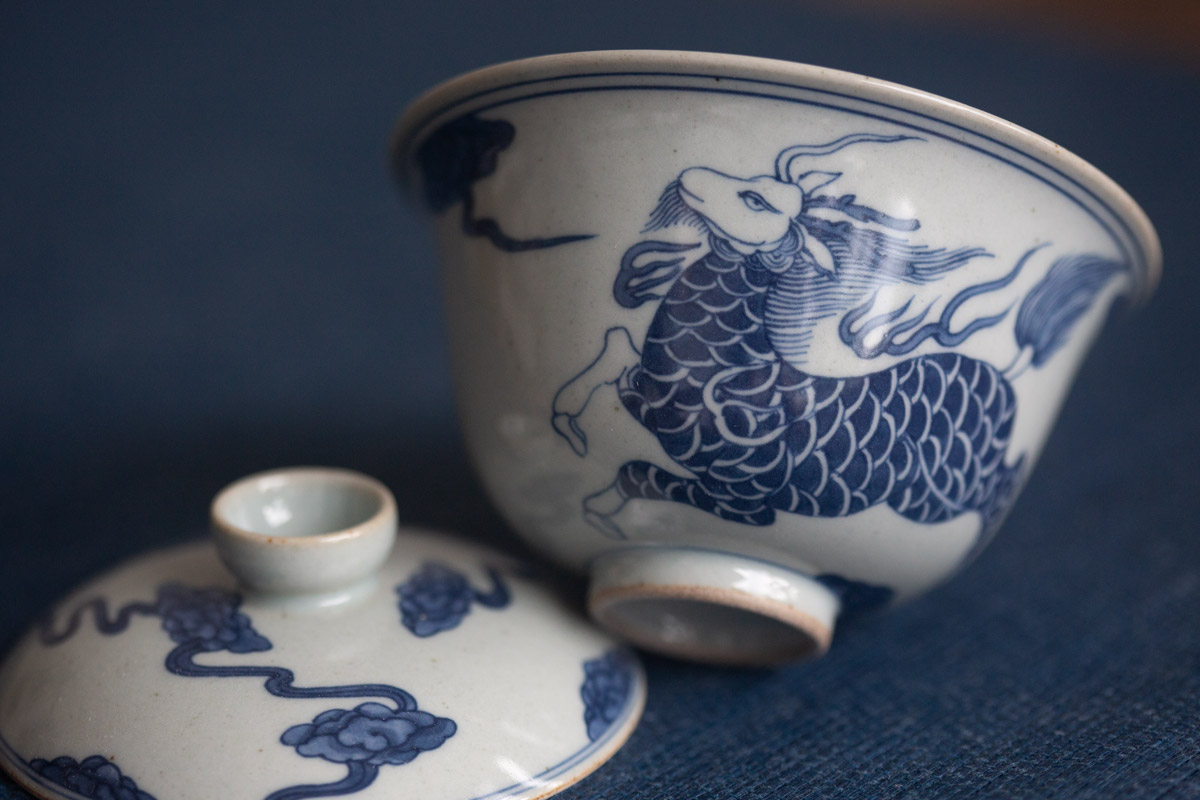 qinghua qilin gaiwan 6 | BITTERLEAF TEAS