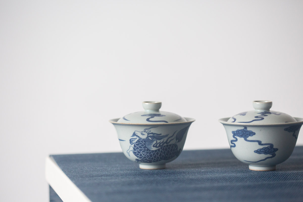 qinghua qilin gaiwan 9 | BITTERLEAF TEAS