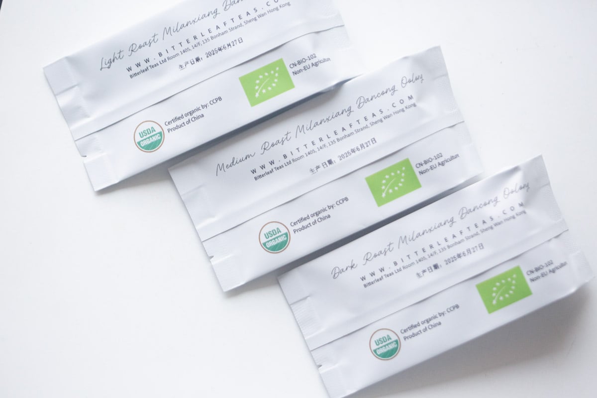 spectrum 2025 organic dancong oolong tasting set tea 3 | BITTERLEAF TEAS spectrum 2025 organic dancong oolong tasting set tea 3 | BITTERLEAF TEAS