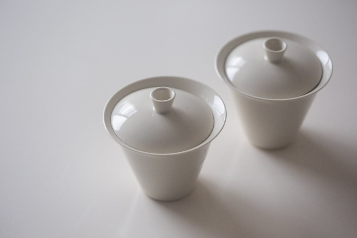 cream gaiwan 5 | BITTERLEAF TEAS