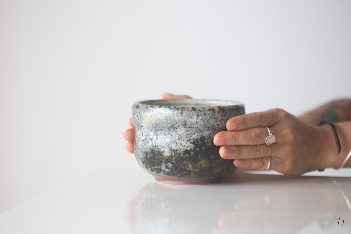 element shino glaze matcha tea bowl 8 25 14 | BITTERLEAF TEAS element shino glaze matcha tea bowl 8 25 14 | BITTERLEAF TEAS