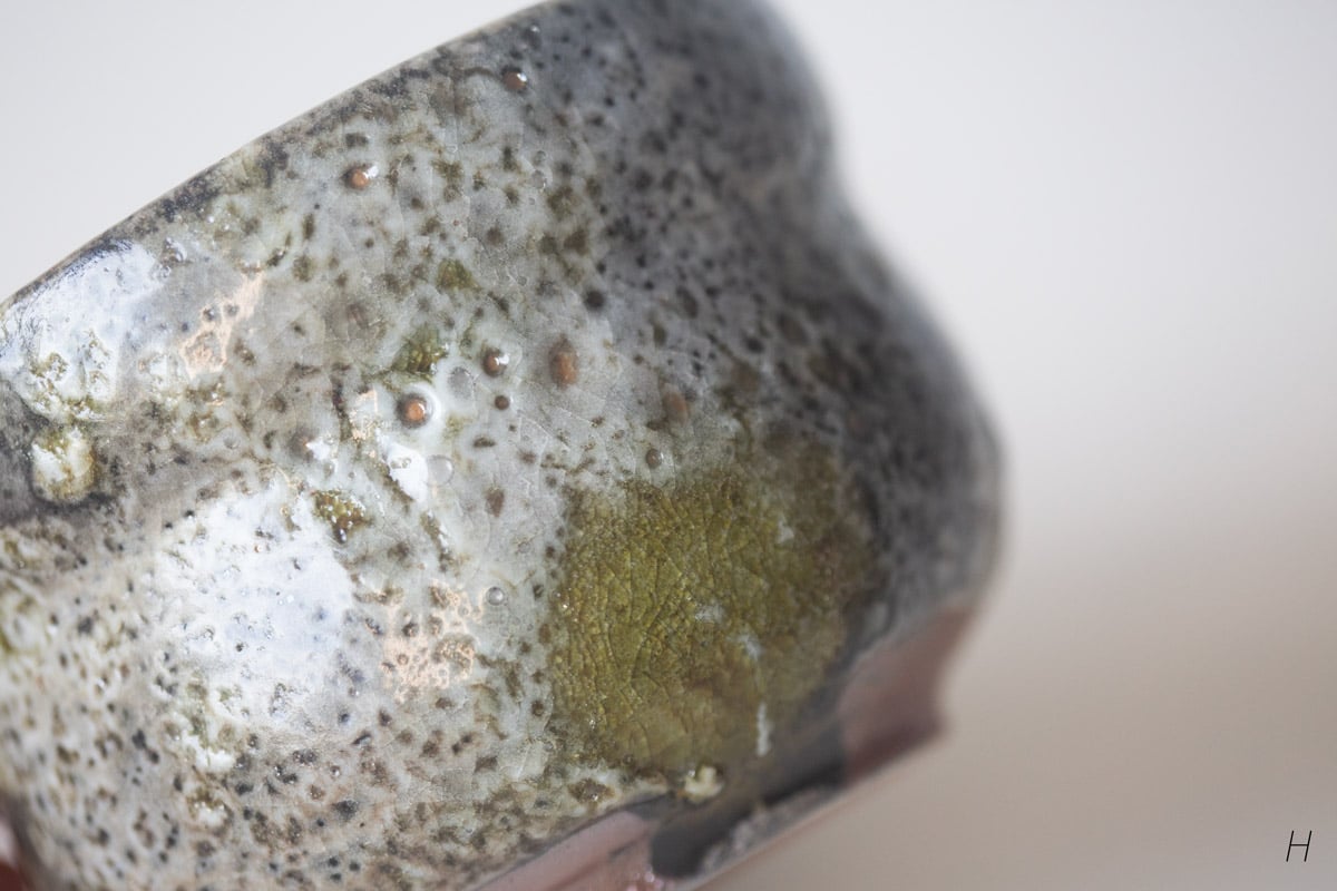 element shino glaze matcha tea bowl 8 25 34 | BITTERLEAF TEAS element shino glaze matcha tea bowl 8 25 34 | BITTERLEAF TEAS