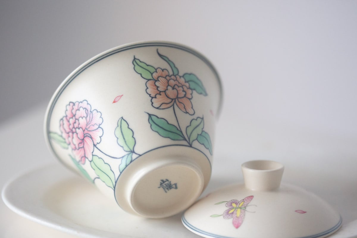 peony friends gaiwan 5 | BITTERLEAF TEAS peony friends gaiwan 5 | BITTERLEAF TEAS