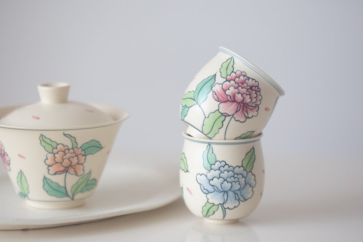 peony friends teacup 4 | BITTERLEAF TEAS peony friends teacup 4 | BITTERLEAF TEAS