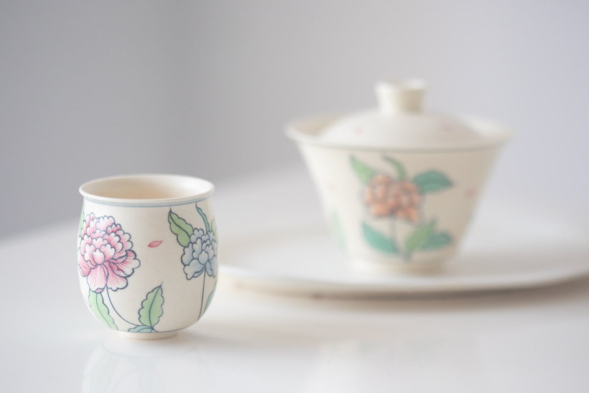 peony friends teacup 6 | BITTERLEAF TEAS peony friends teacup 6 | BITTERLEAF TEAS