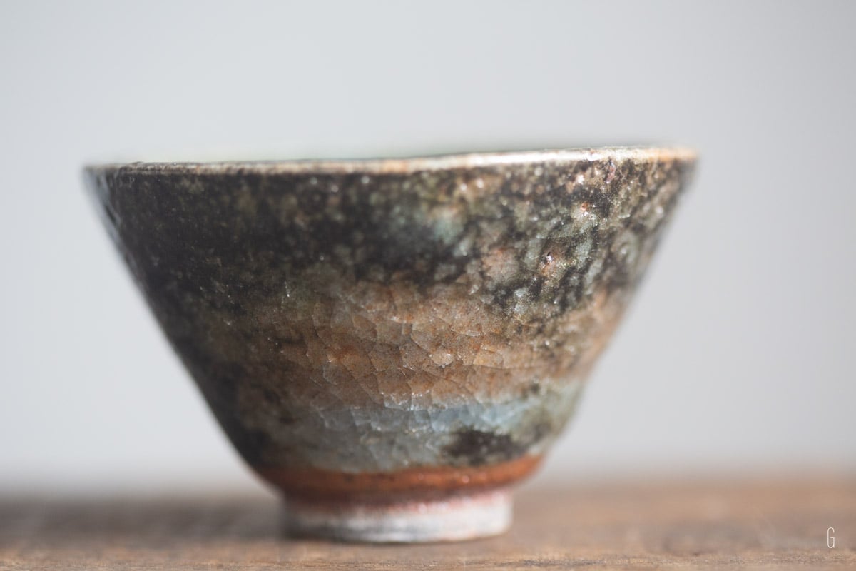 shino glazed teacup 9 25 13 | BITTERLEAF TEAS