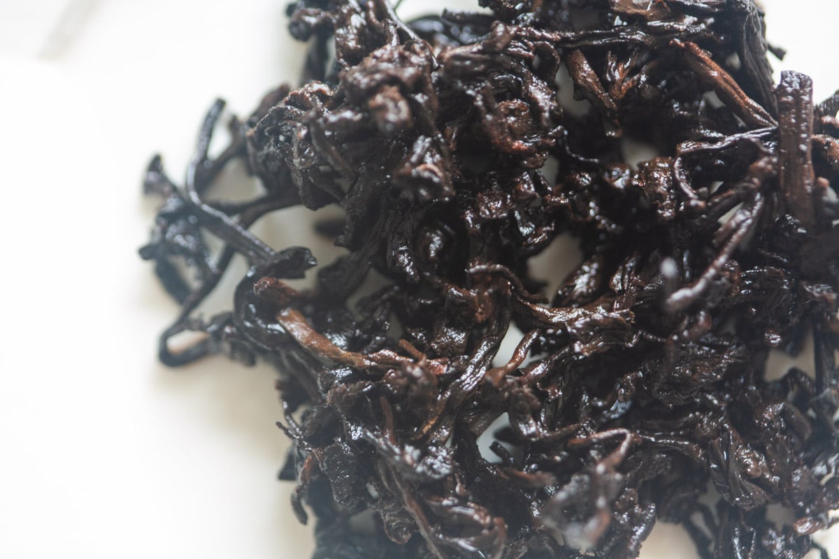 shoutime 2023 mengsong ripe puer 7 | BITTERLEAF TEAS