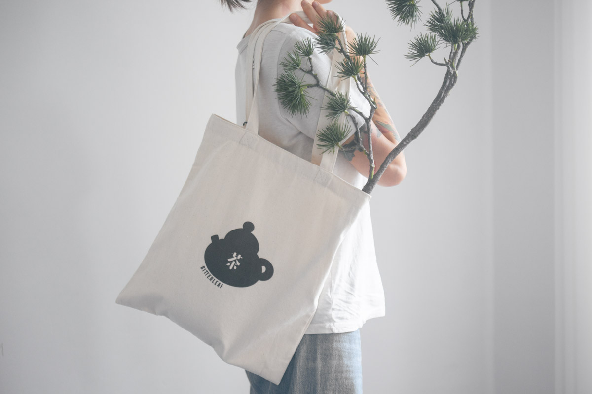 speaking of tea tote bag 2 | BITTERLEAF TEAS