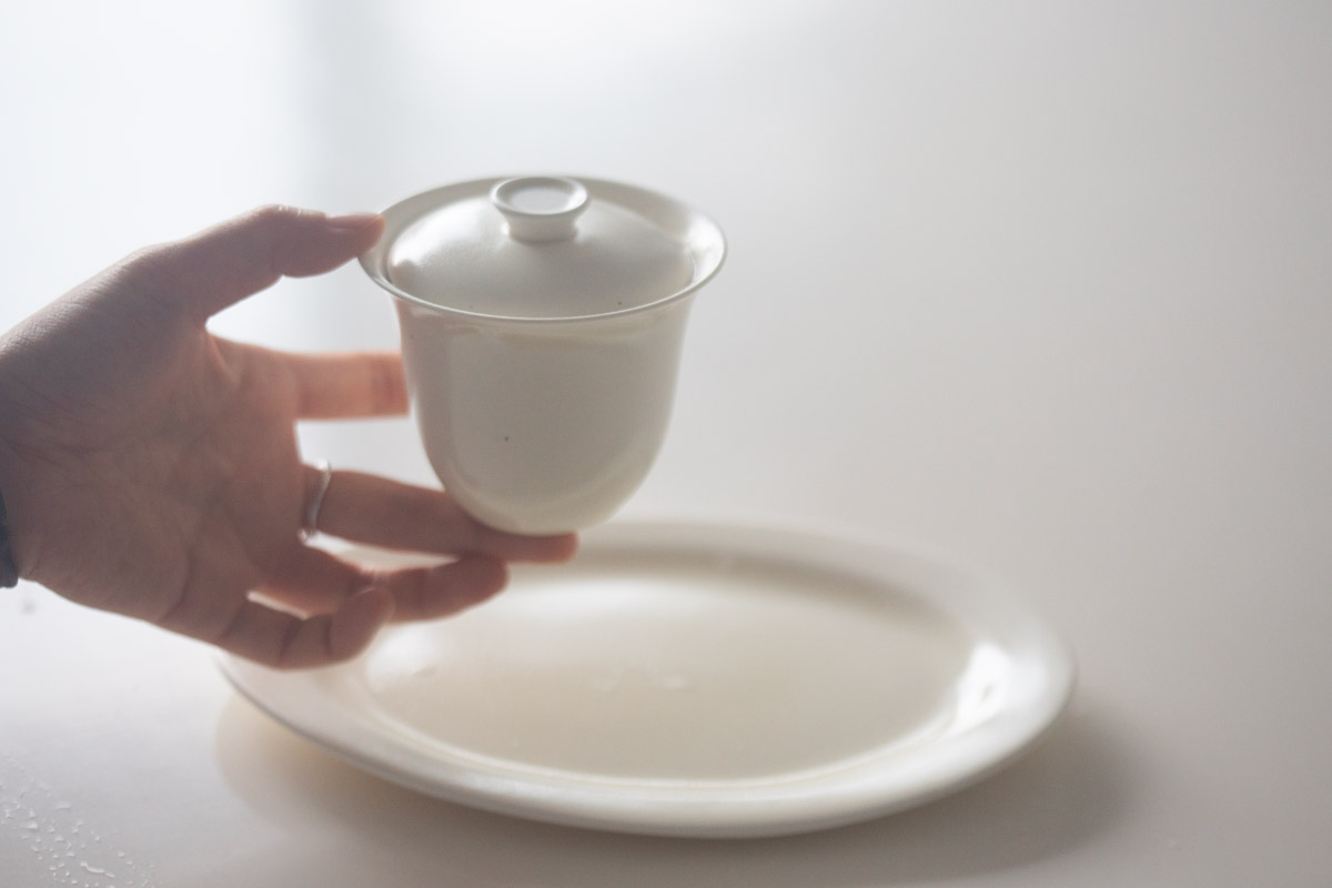 creme de la creme wide gaiwan 6 | BITTERLEAF TEAS