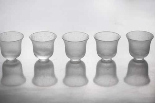 Fizz Frosted Glass Teacup