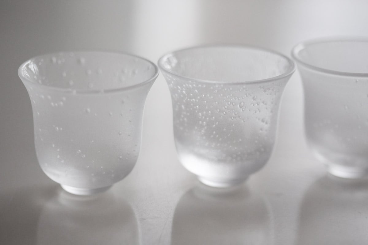 fizz frosted glass teacup 4 | BITTERLEAF TEAS fizz frosted glass teacup 4 | BITTERLEAF TEAS