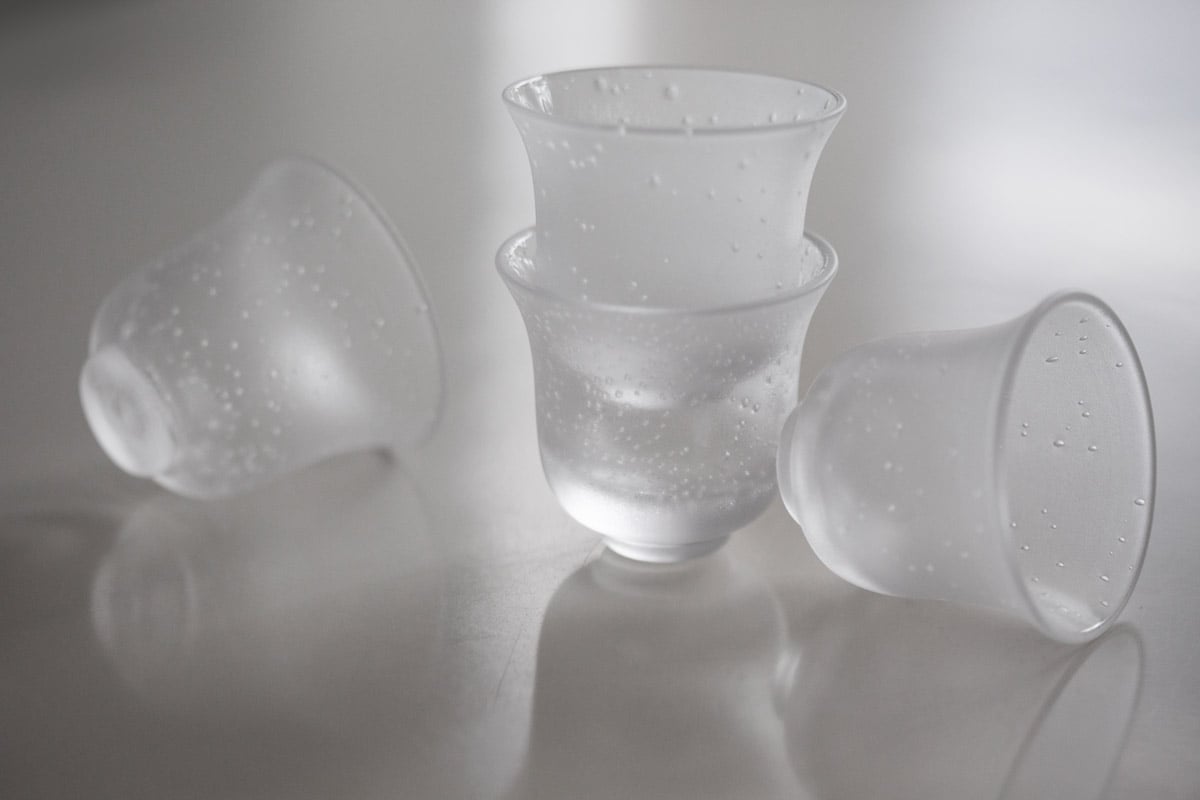 fizz frosted glass teacup 5 | BITTERLEAF TEAS fizz frosted glass teacup 5 | BITTERLEAF TEAS