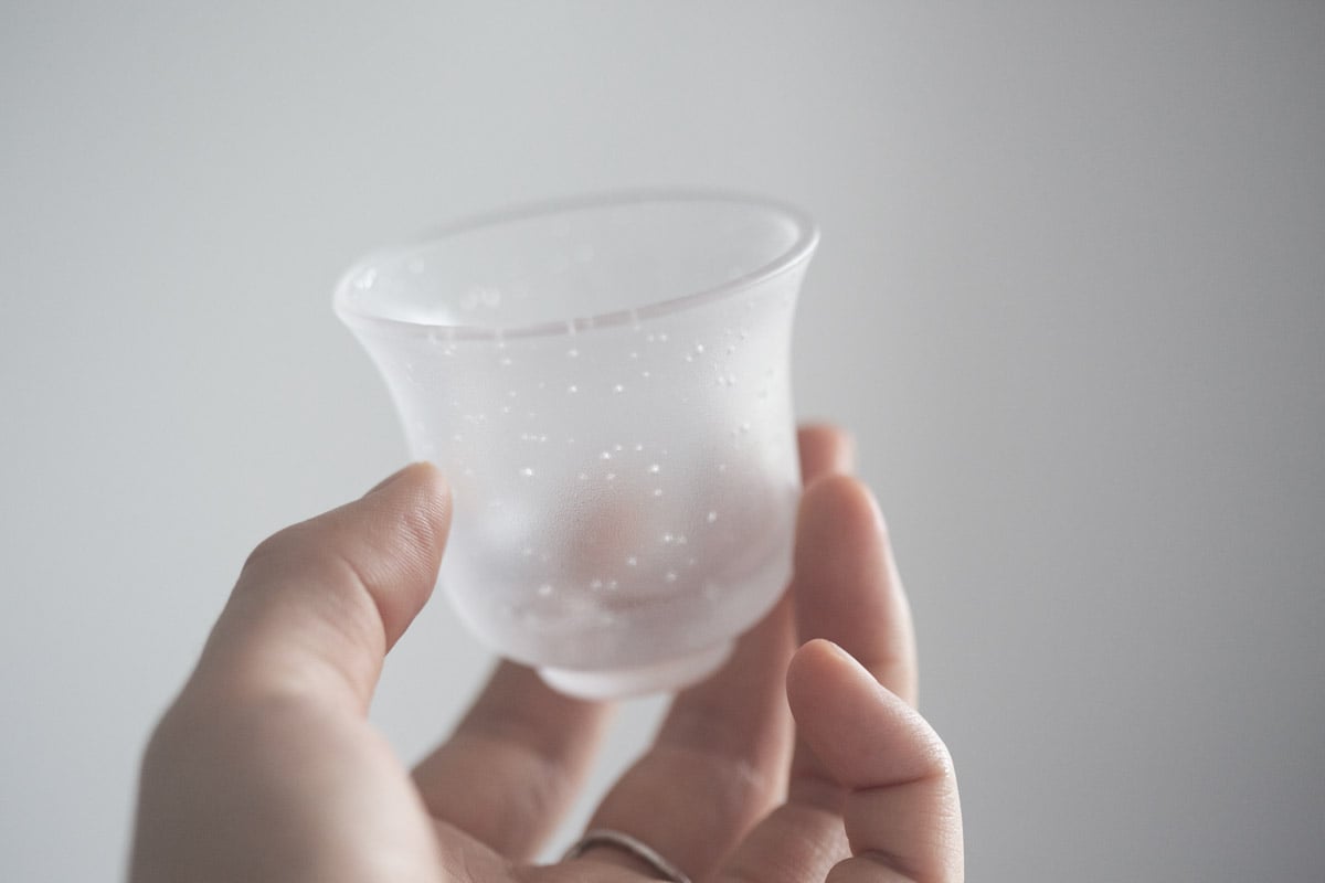 fizz frosted glass teacup 6 | BITTERLEAF TEAS fizz frosted glass teacup 6 | BITTERLEAF TEAS