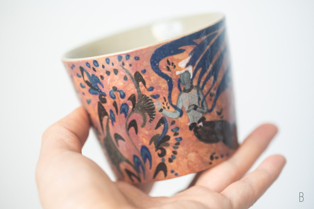 fresco handwarmer teacup 16 | BITTERLEAF TEAS