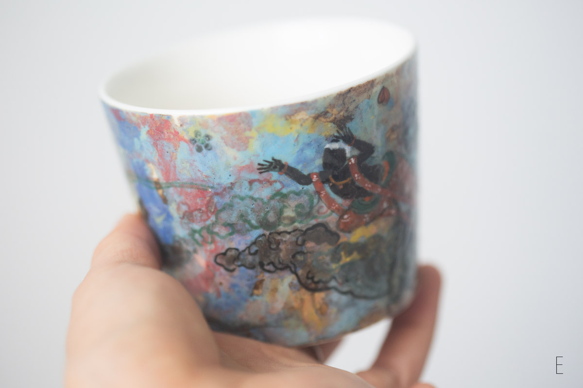 fresco handwarmer teacup 34 | BITTERLEAF TEAS