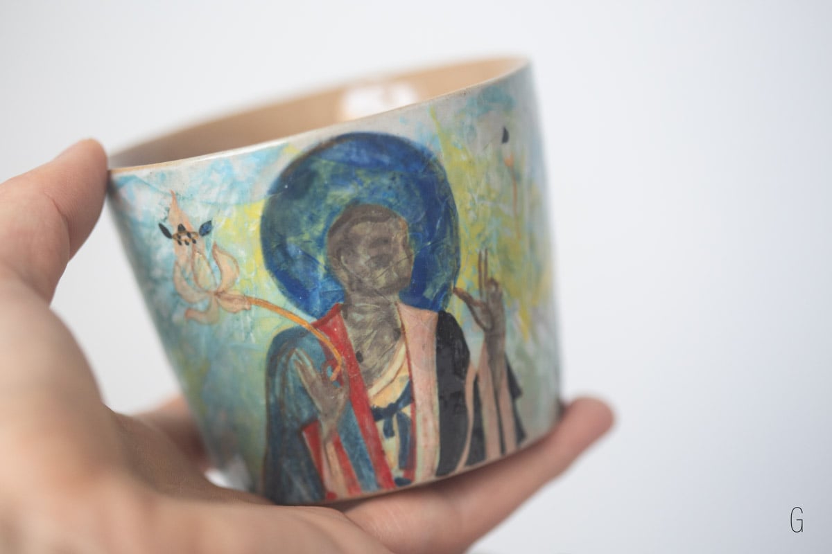 fresco handwarmer teacup 46 | BITTERLEAF TEAS