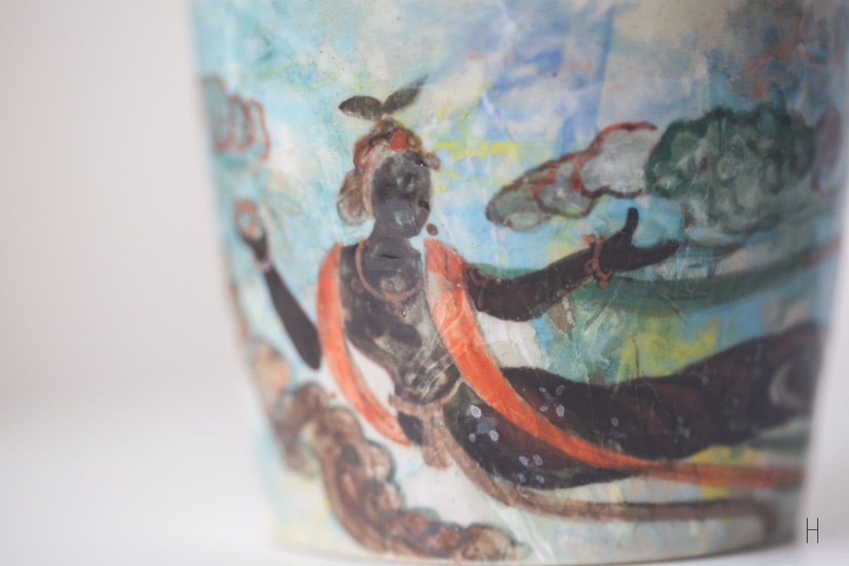 fresco handwarmer teacup 51 | BITTERLEAF TEAS