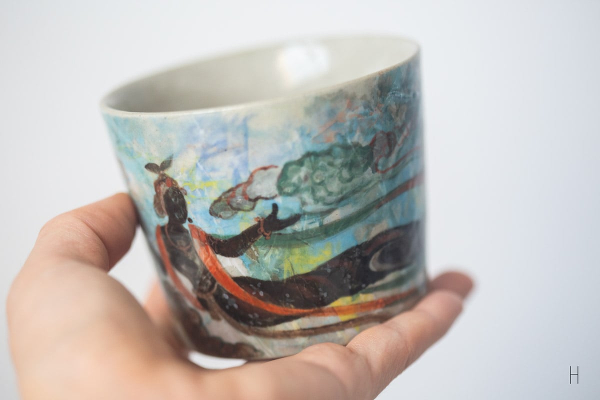 fresco handwarmer teacup 52 | BITTERLEAF TEAS