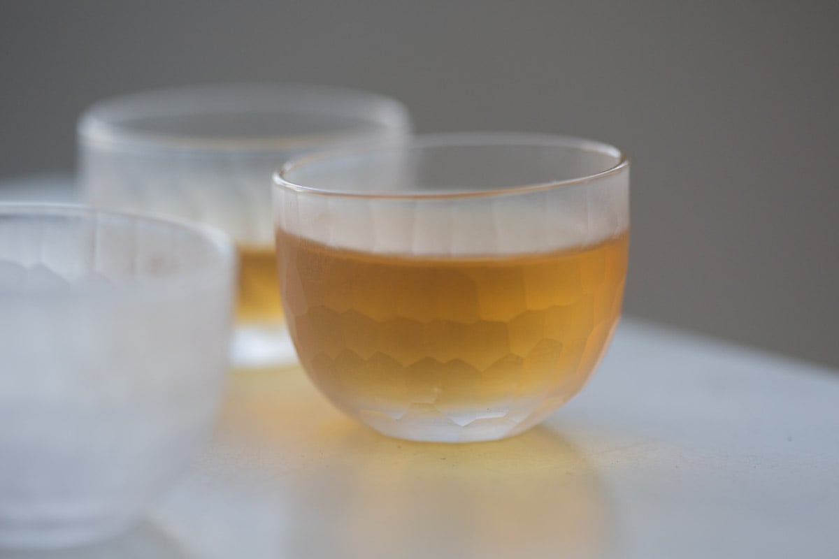 hive frosted glass teacup 2 | BITTERLEAF TEAS hive frosted glass teacup 2 | BITTERLEAF TEAS