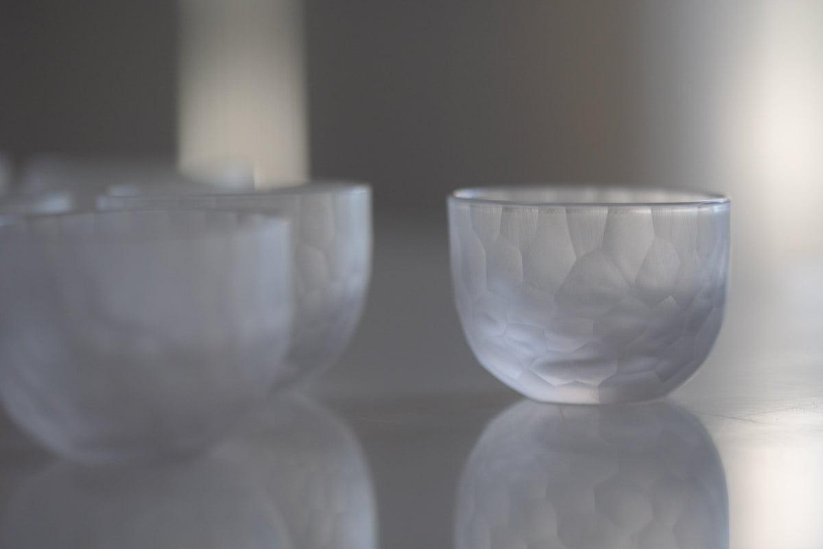 hive frosted glass teacup 7 | BITTERLEAF TEAS hive frosted glass teacup 7 | BITTERLEAF TEAS