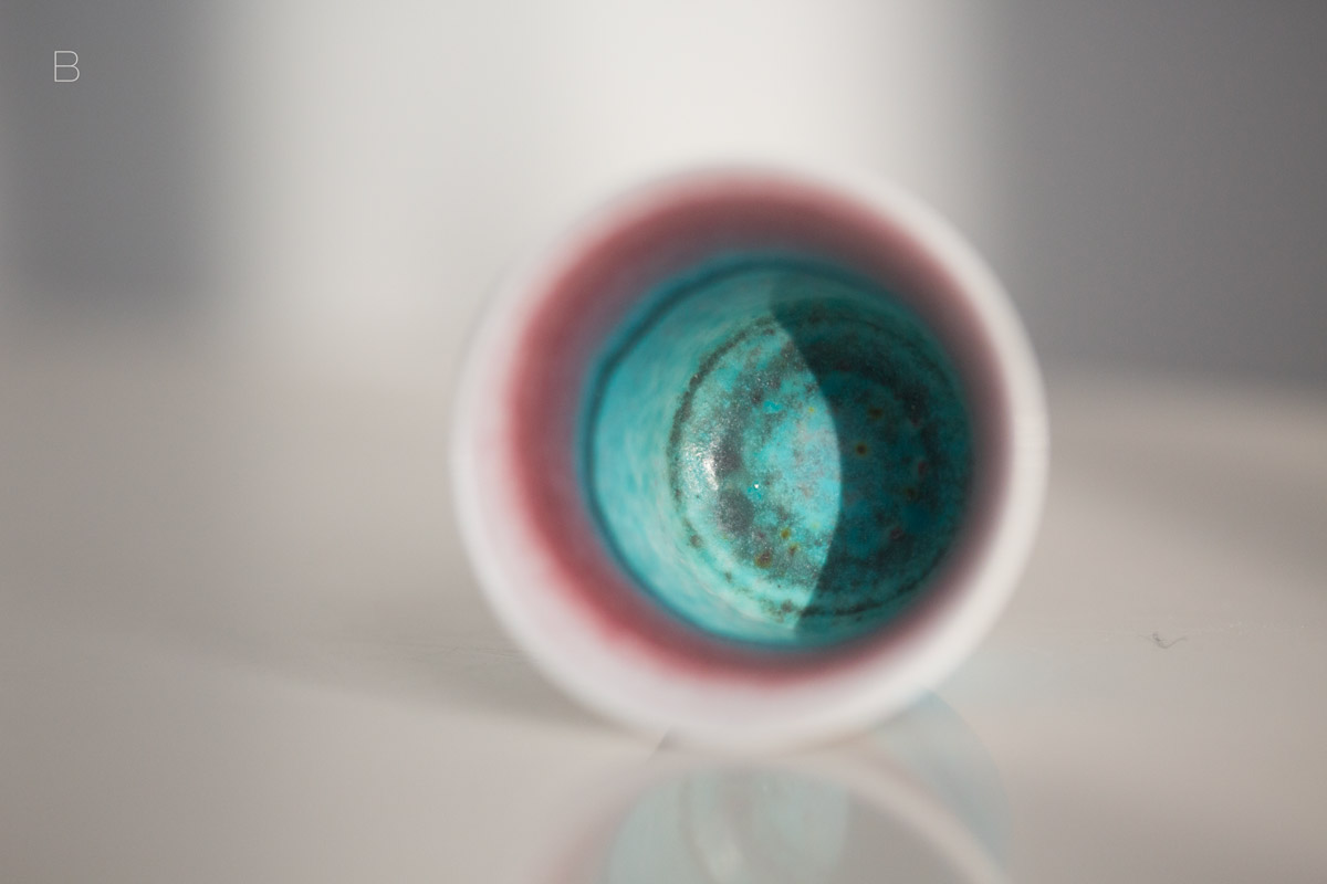 chameleon soda ash glazed wood fired teacup 1 26 4 | BITTERLEAF TEAS